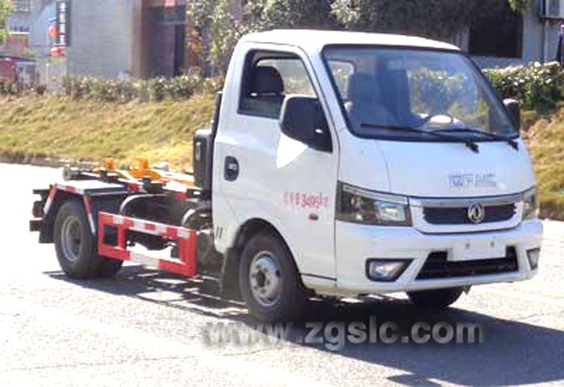 程力國六東風(fēng)途逸3方勾臂垃圾車